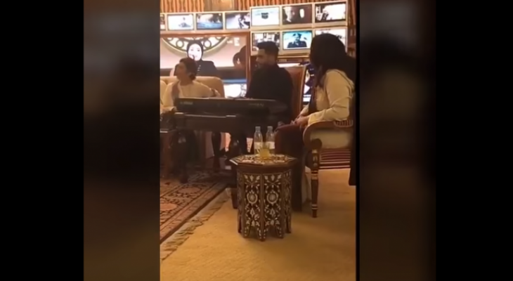 بالفيديو : بعد الاعتذار لقاء مفاجئ بين أحلام وأصالة... !
