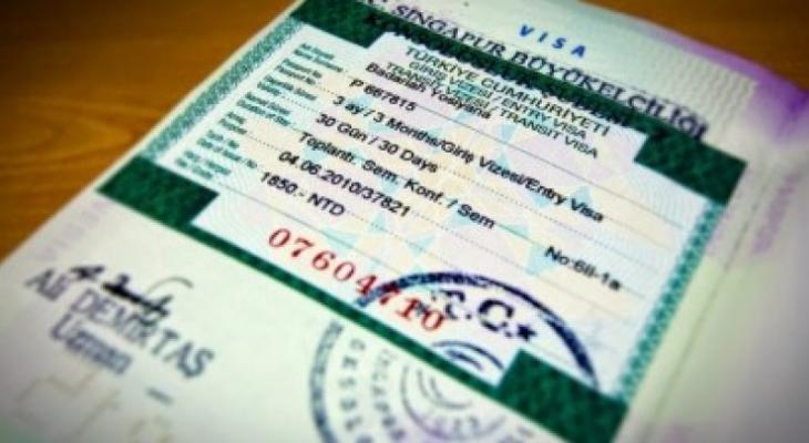 التأشيرة الالكترونية لتركيا لن تمنح لجميع حاملي الجواز الفلسطيني.jpg