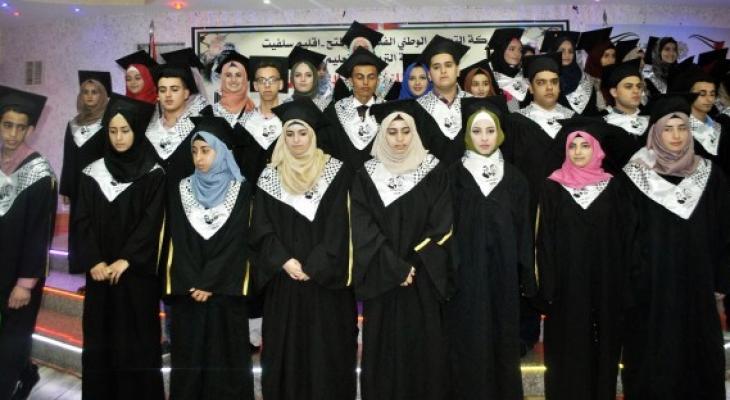 التربية وحركة فتح تكرمان الطلبة المتفوقين في امتحان الإنجاز في سلفيت.jpg