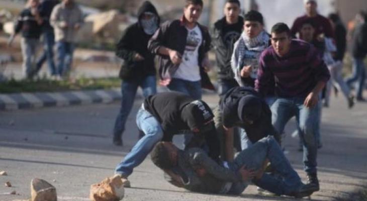 قلقيلية: إصاب شابين برصاص الاحتلال واعتقال آخرين