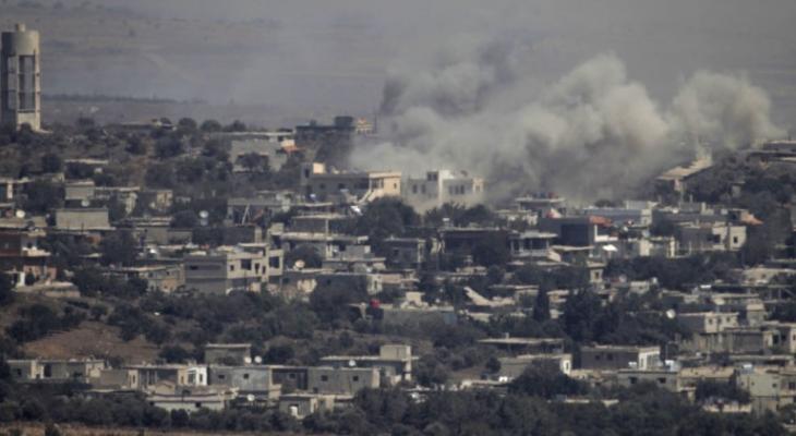 الاحتلال يقصف منشأة عسكرية سورية في مرتفعات الجولان