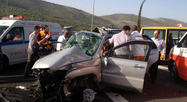 9 أشخاص لقوا مصرعهم الشهر الماضي في الضفة الغربية بسبب حوادث الطرق.jpg