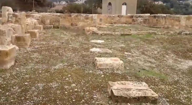 الشرطة تقبض على شخص اعتدى على موقع أثري في جنين