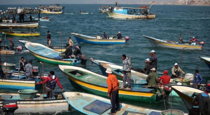 الاحتلال يقرر زيادة مساحة الصيد مع قطاع غزة إلى 9 أميال