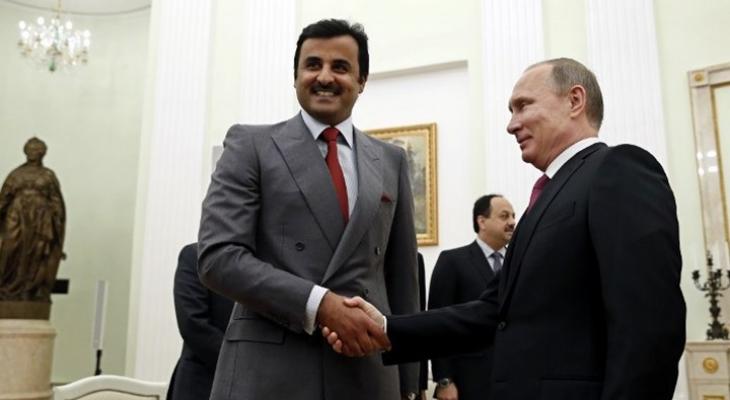 أمير قطر يتسلم دعوة لزيارة "موسكو" ولقاء الرئيس بوتين