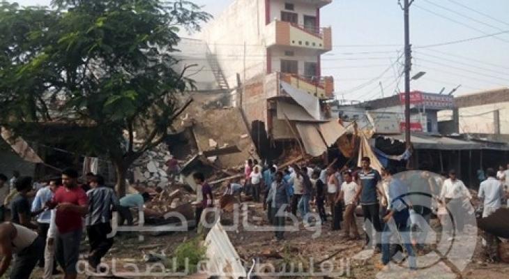 الهند: 44 قتيلا على الأقل بانفجار أسطوانة غاز بمطعم