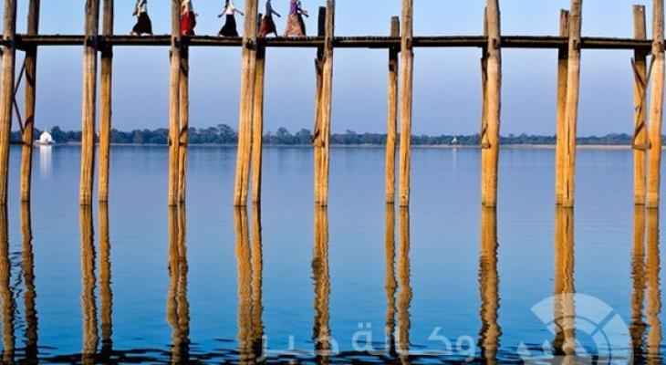 8- جسر “بحيرة تونجثامان”- بورما