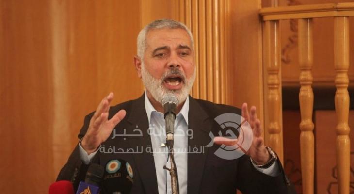 نائب رئيس المكتب السياسي - حركة حماس - اسماعيل هنية