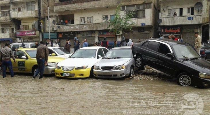 أمطار في الأردن 