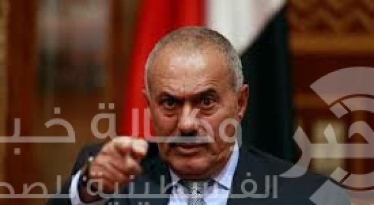 الرئيس اليمني علي عبد الله صالح 