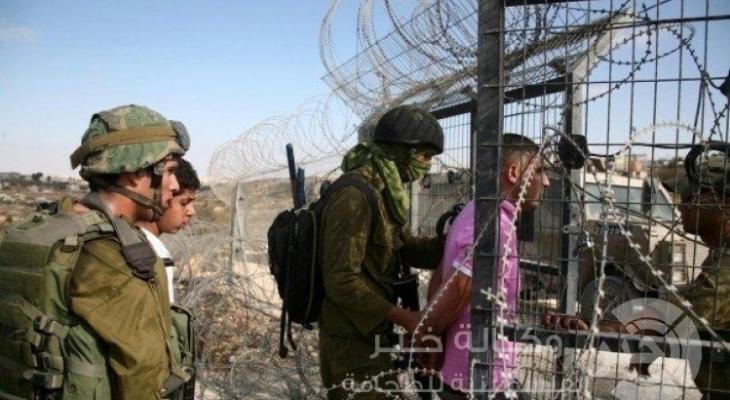 اعتقال 3 فلسطينيين اجتازوا السياج الأمني لقطاع غزة