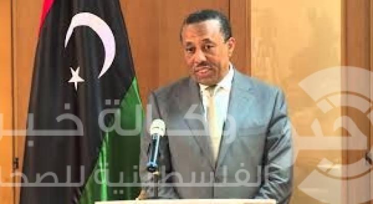 رئيس الوزراء الليبي عبد الله الثني .