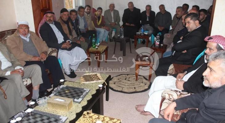 بالصور: الجهاد الإسلامي ترعى صلحاً عشائرياً بين عائلتين شمال القطاع