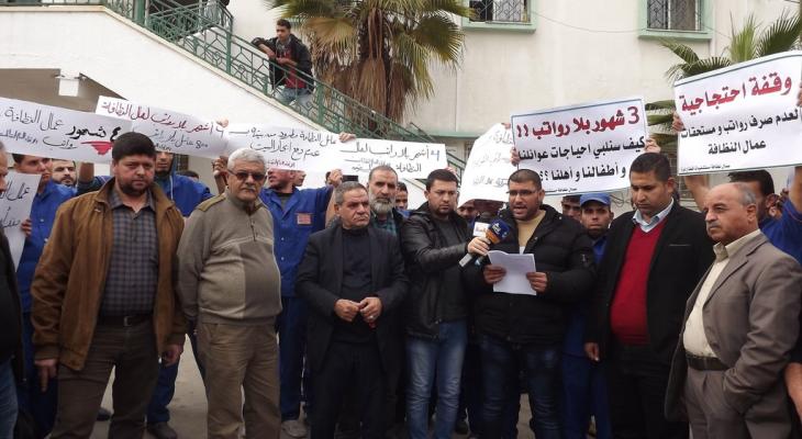 غزة: نقابات العمال تطالب بصرف أجور عمال النظافة المتأخرة منذ 4 أشهر