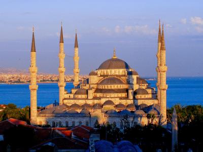 The_Blue_Mosque_at_sunset