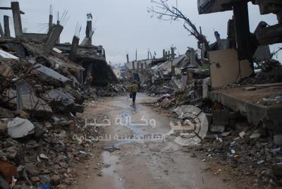ما خلفته الحرب الأخيرة على غزة - شرق القطاع (1)