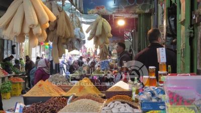 سوق الزاوية - وسط غزة - الساحة