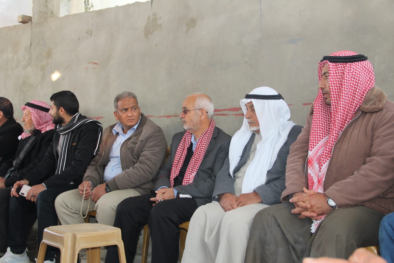 بالصور: النائب "المصدر" وقبيلة النصيرات يستقبلون مجلس قبائل وعشائر فلسطين