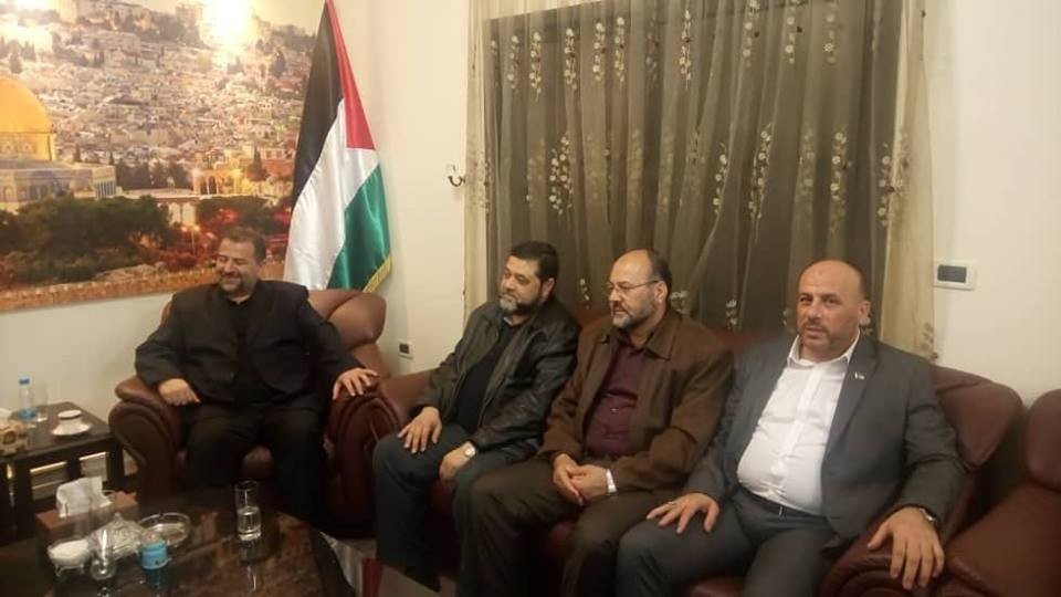 بالصور: تفاصيل اجتماع قيادتي حماس والجهاد بشأن الأوضاع الراهنة بغزّة