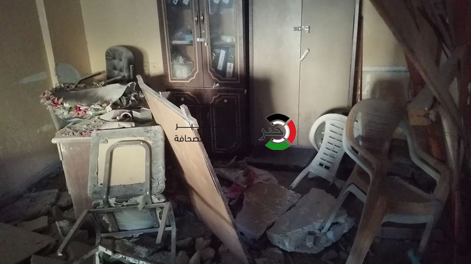 بالصور: شهيدان و 4 إصابات جراء استهداف عمارة في رفح