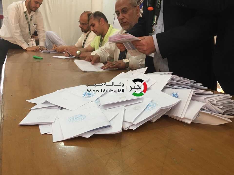 شاهد بالفيديو: لحظة الإعلان عن فوز قائمة الشهيد ياسر عرفات بانتخابات الصيادلة في غزّة