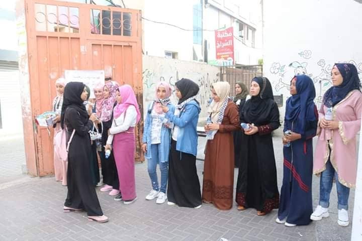 صور: الشبيبة الفتحاوية تستقبل طلبة الثانوية العامة في مدارس قطاع غزّة