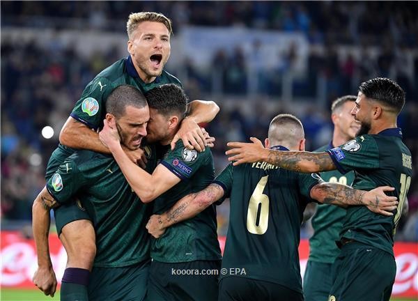 إيطاليا تتأهل ليورو 2020 بعد فوزها على اليونان