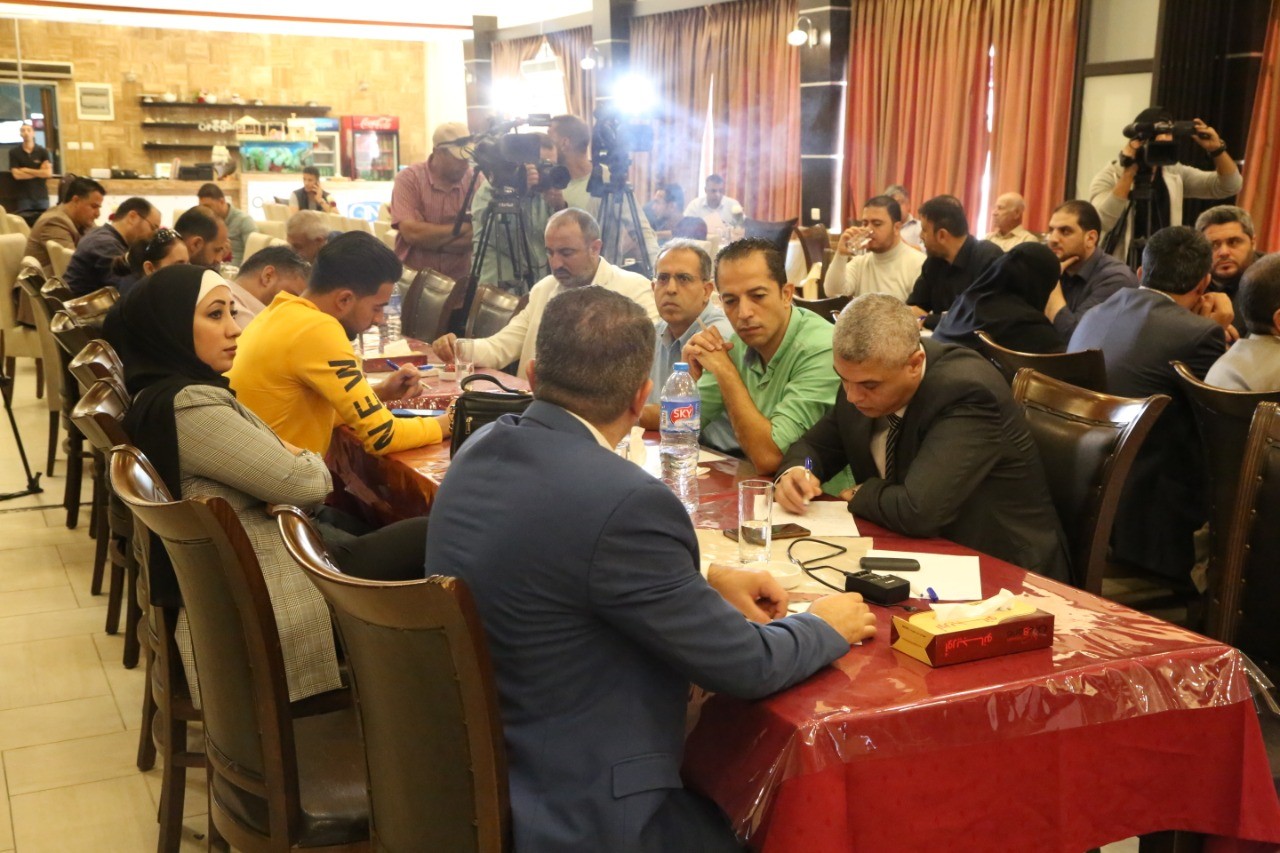 شاهد: ندوة في غزّة لبحث سُبل إجراء انتخابات نقابة الصحفيين الفلسطينيين