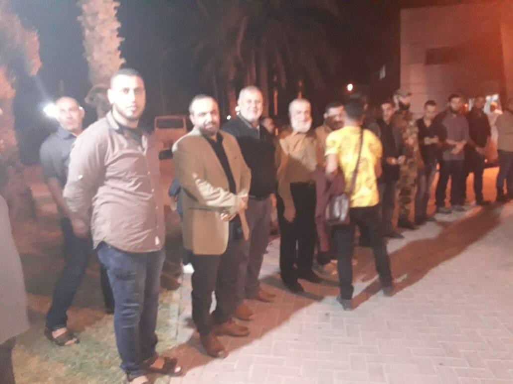 بالصور: وفد من قيادة الجهاد يستقبل المفرج عنهم من السجون المصرية