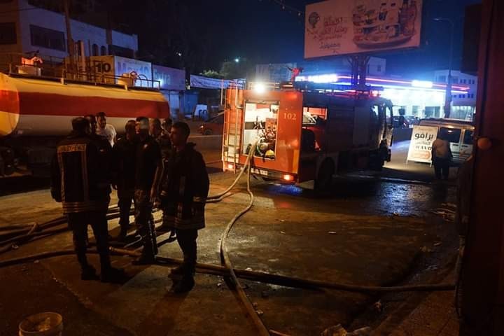 إصابة 9 مواطنين جراء اندلاع حريق في القدس