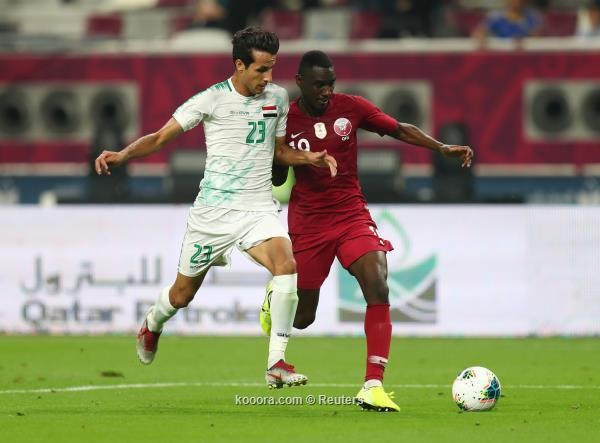 منتخب العراق يفاجىء المنتخب القطري في مباراة افتتاح خليجي 24