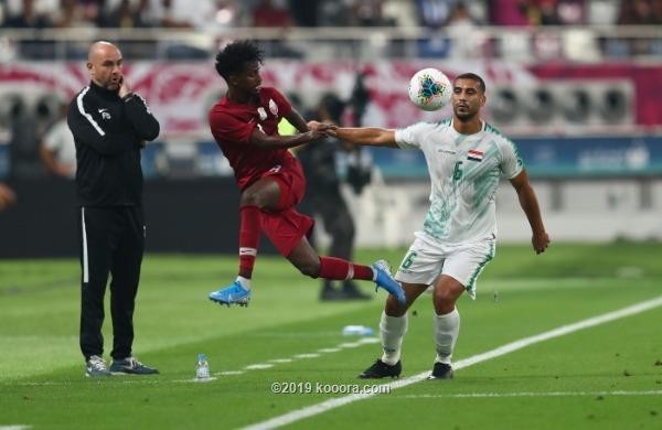 منتخب العراق يفاجىء المنتخب القطري في مباراة افتتاح خليجي 24