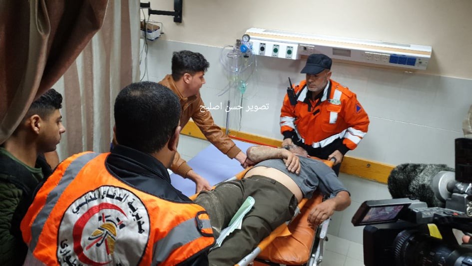 محدث بالصور:  استشهاد شاب وإصابة اثنين بقصف إسرائيلي على أهداف في غزة