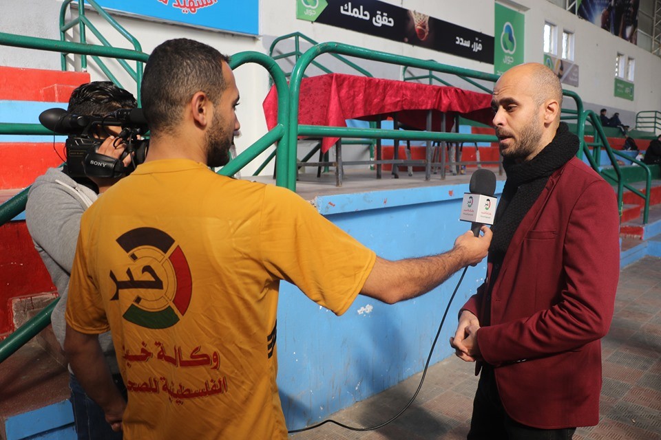 بالفيديو والصور: وكالة خبر تُشارك المؤسسات الإعلامية بطولة الوفاء للصحفي الفلسطيني