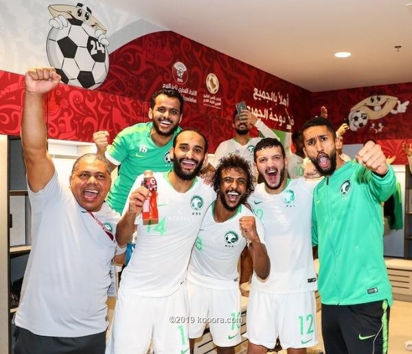 فرحة عارمة لمنتخب السعودية بعد التأهل إلى النهائي
