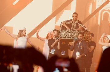 بالفيديو والصور: "محمد رمضان" و"سعد لمجرد" يبهران الجمهور في "دبي"