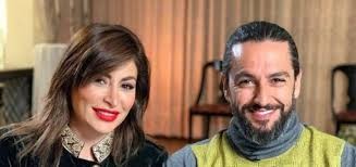 بالصور: الممثلة السورية "ديما بياعة" أخاف على زوجي من الحسد