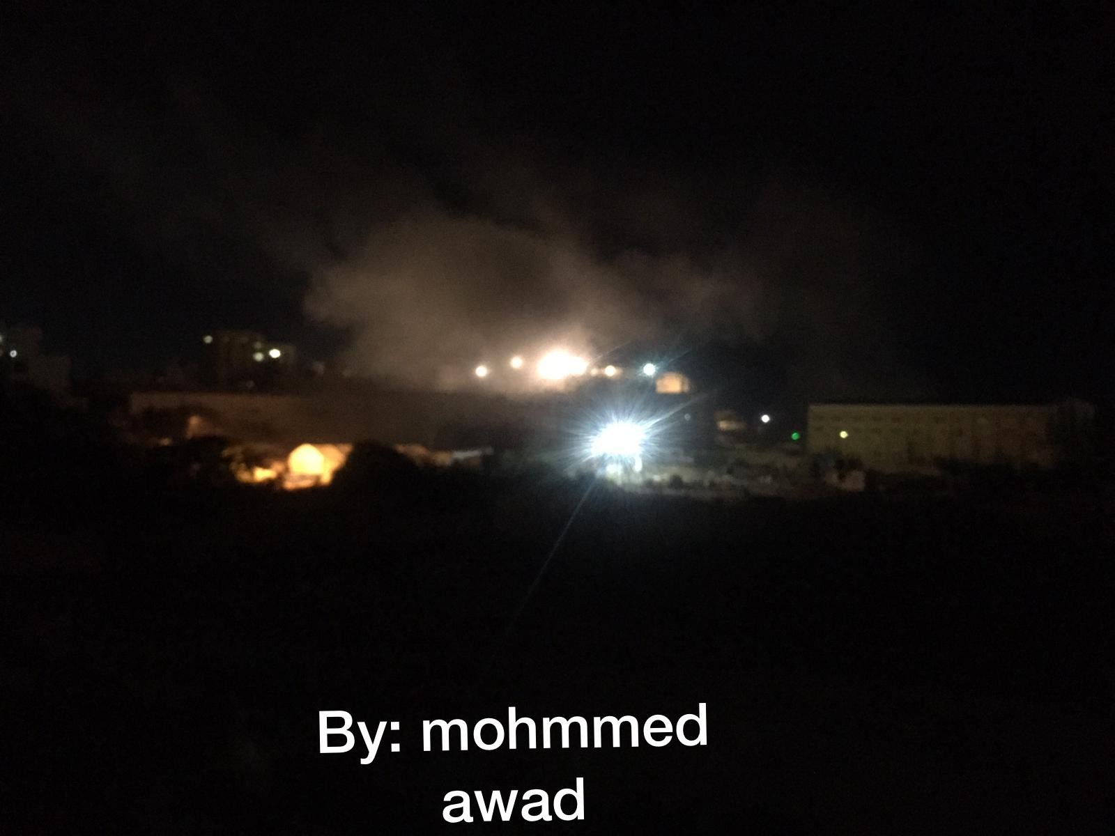 شاهد: طائرات الاحتلال الحربية تستهدف عدة مواقع للمقاومة بغزة