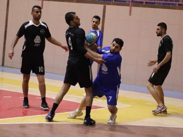خدمات البريج يعبر خدمات جباليا بدوري جوال لكرة اليد في قطاع غزة