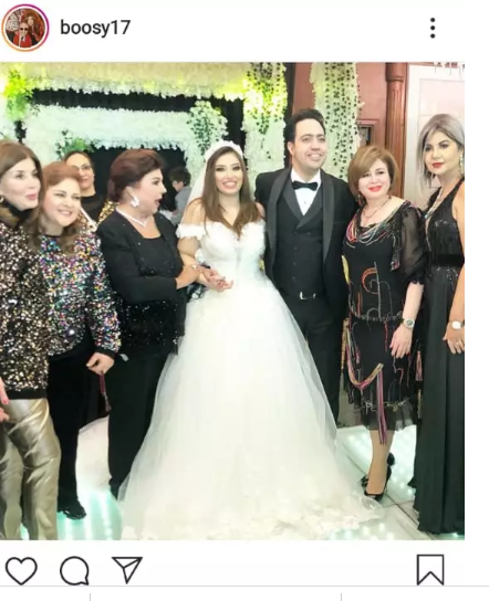 بالصور: حفل زفاف الفنانة المصرية "غادة رجب" بحضور المشاهير