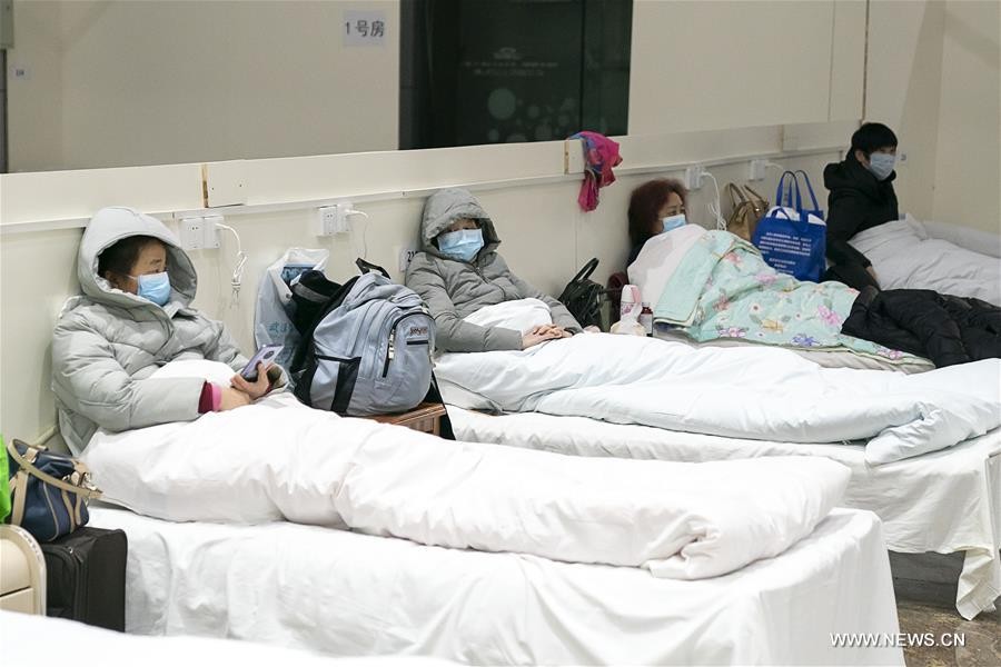 شاهد: بدء استخدام مستشفى مؤقت للمصابين بفيروس كورونا الجديد في مدينة ووهان