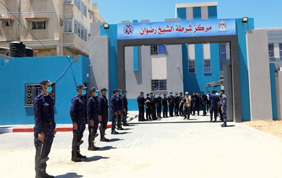 الشرطة بغزة تفتتح المقر الجديد لمركز "الشيخ رضوان"