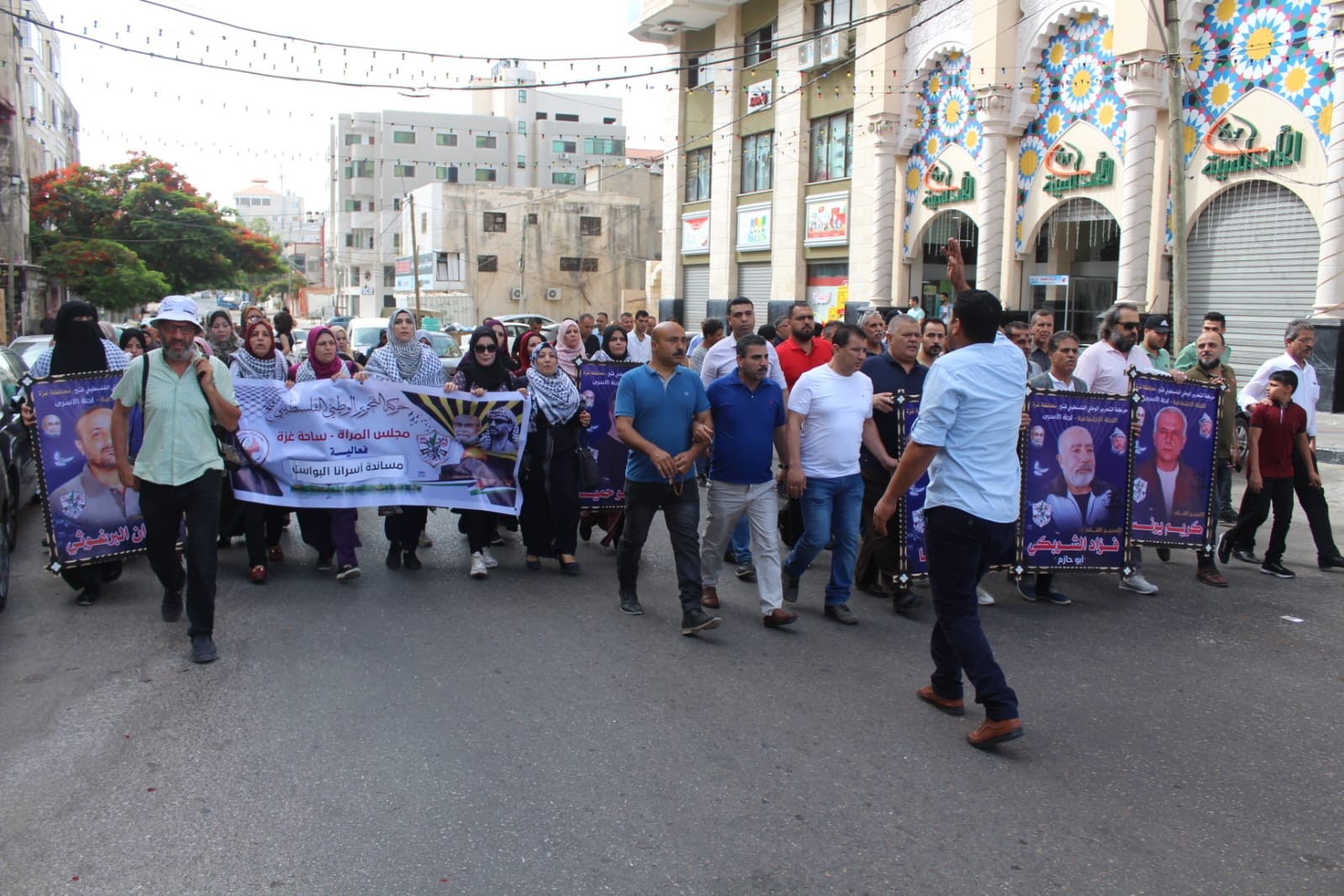 شاهد: مسير كشفي رافض لصفقة القرن والضم في غزّة