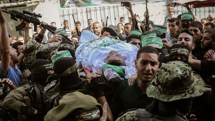 "كتاب القسام" تزف أحد مجاهديها شمال قطاع غزة