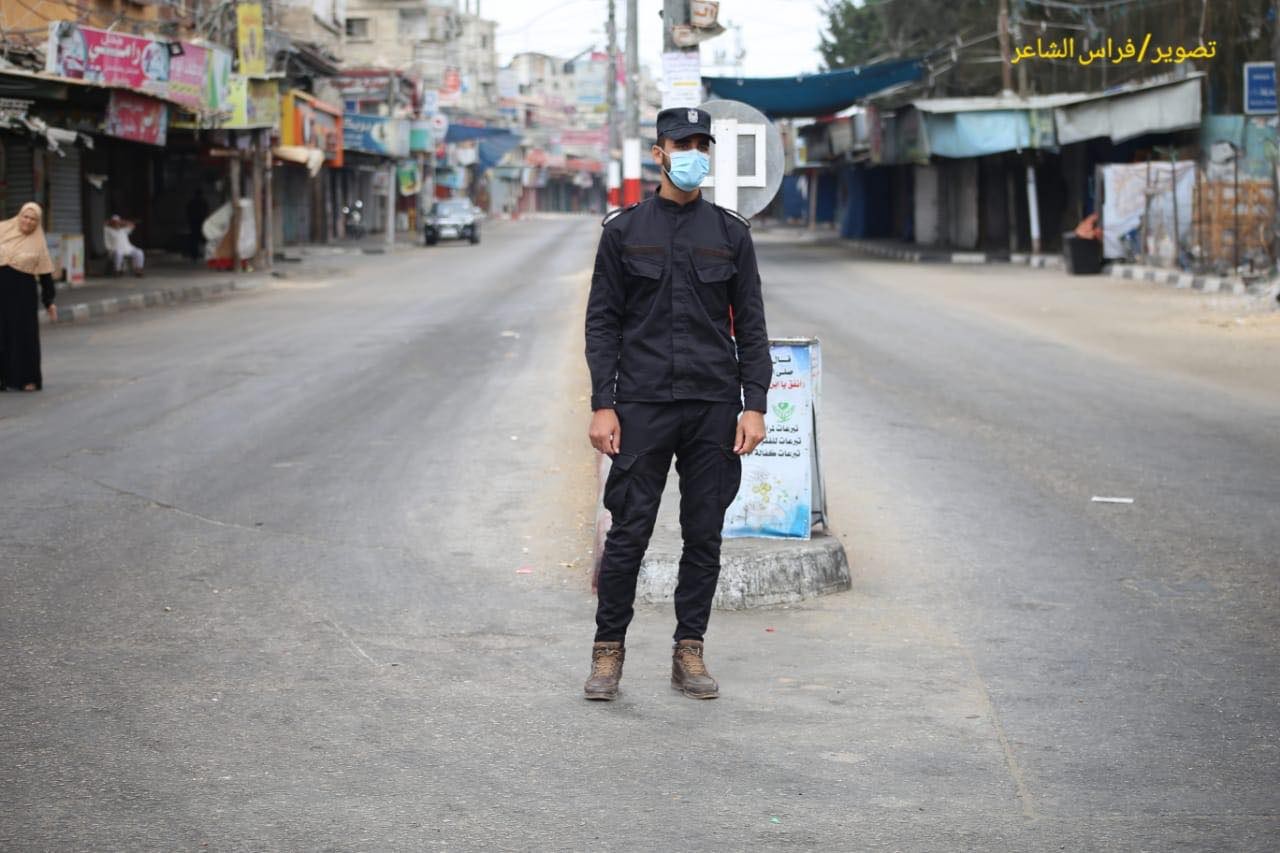 فرض حظر التجوال في قطاع غزة لليوم السادس على التوالي بسبب "كورونا"