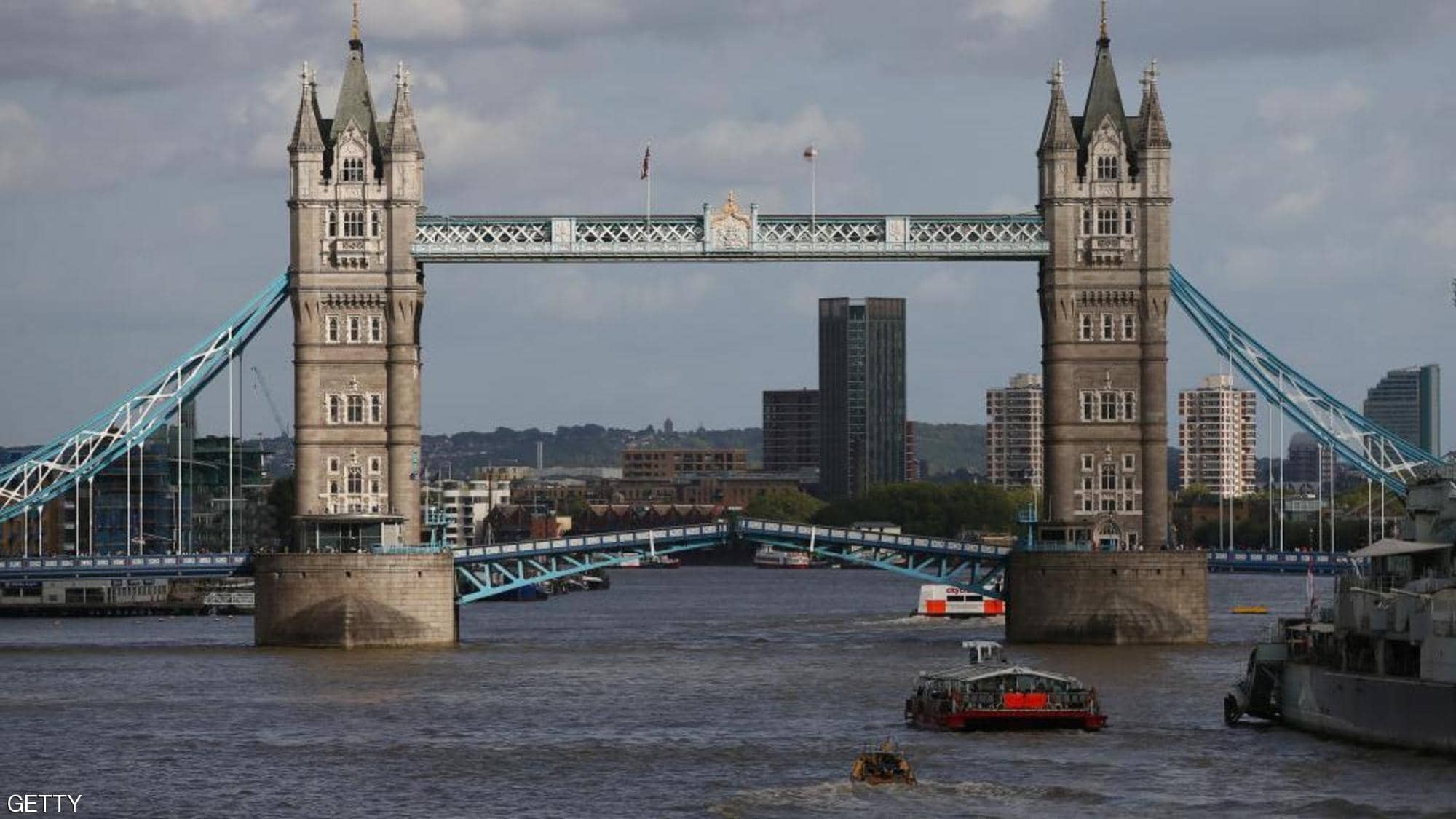 شاهدوا: لندن .. فتحوا الجسر ثم وقعت المفاجأة