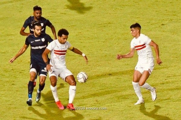 بالصور: الزمالك يثأر من إنبي ويشعل صراع الوصافة