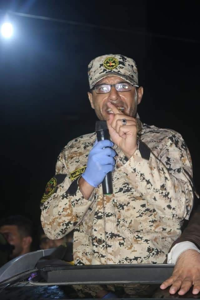 بالصور: استقبال الأسير المحرر محمد عرندس بمخيم النصيرات