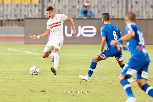 بالصور : في مباراة مثيرة سموحة يحصل على نقطة من حساب الزمالك