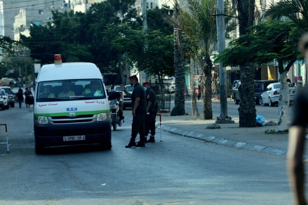 شاهد: الداخلية تفرض إجراءات مشددة في حيّ الصبرة بمدينة غزة